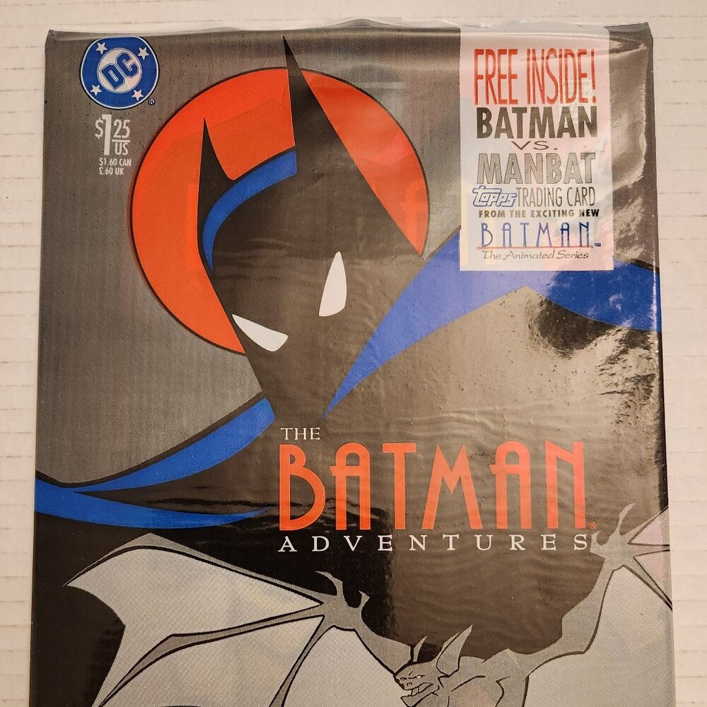 Batman Adventures #7P (1993) DC Comics, Polybagged Unsealed without Card, NM